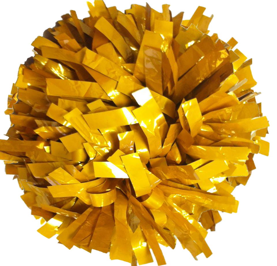 Metallic Pom Colors - Athletic Gold