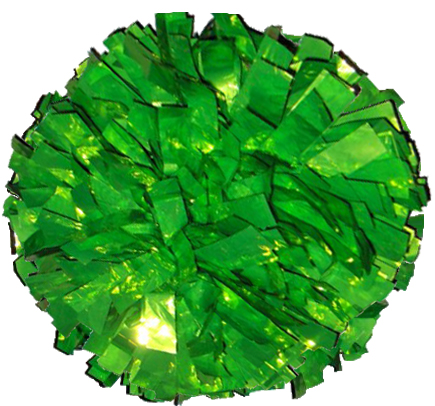 Metallic Pom Colors - Lime Green