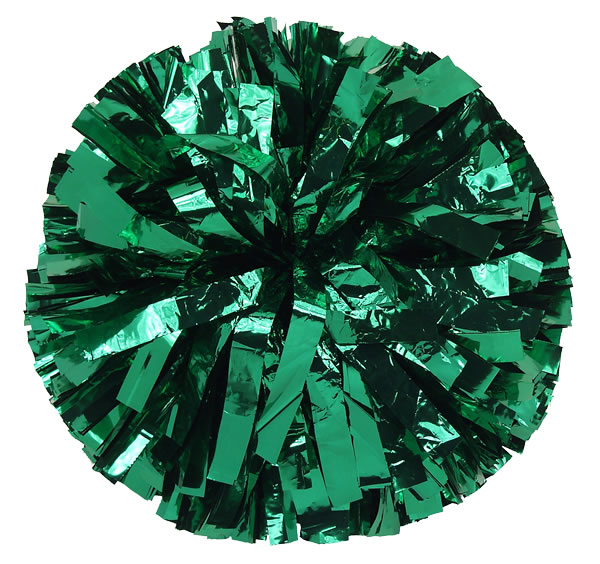 Metallic Poms Colors - Kelly Green