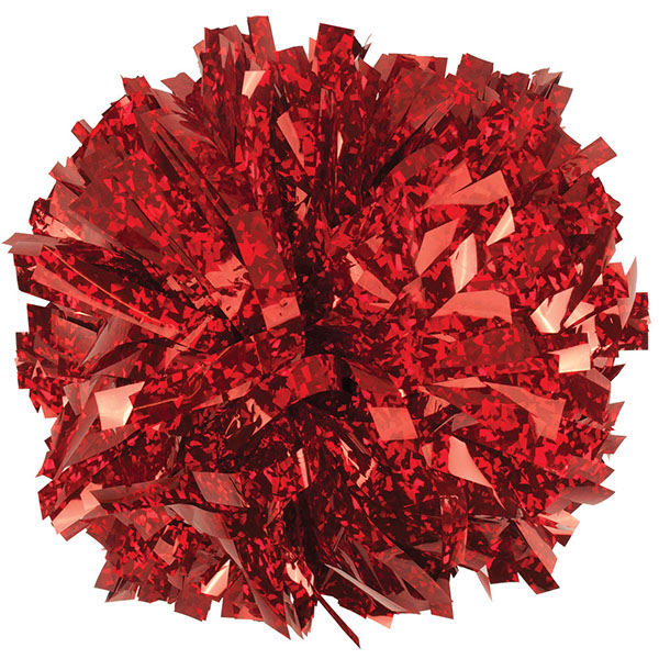 Red Crystal Strands for Glitter and Flash Pom Poms
