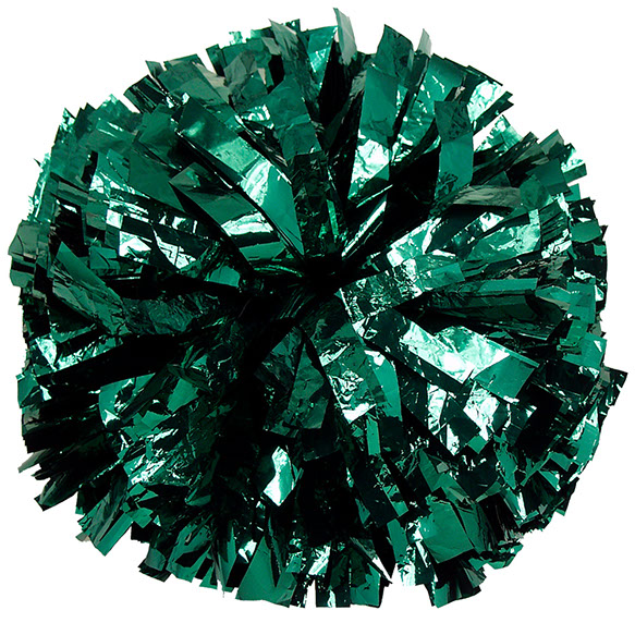 Metallic Flash Poms